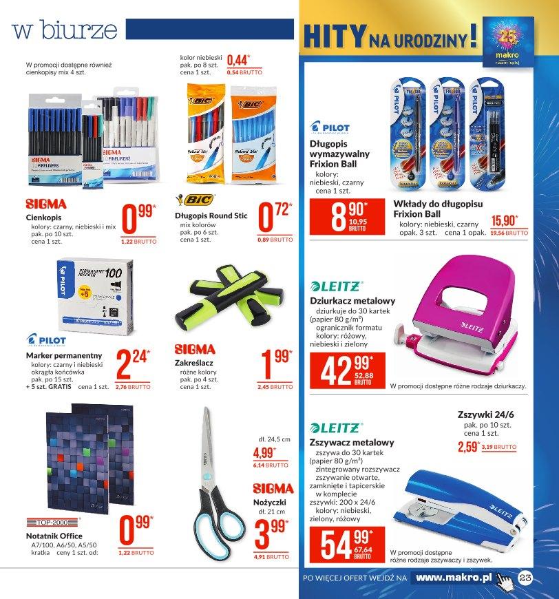 Gazetka promocyjna MAKRO str. 23