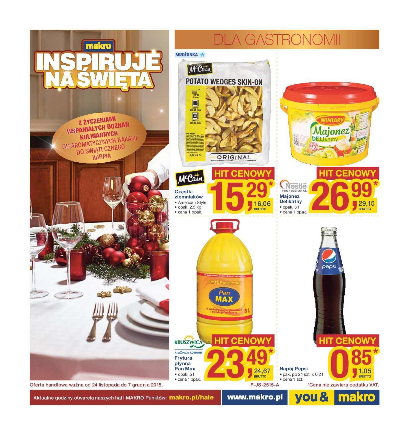 Gazetka promocyjna MAKRO str. 1