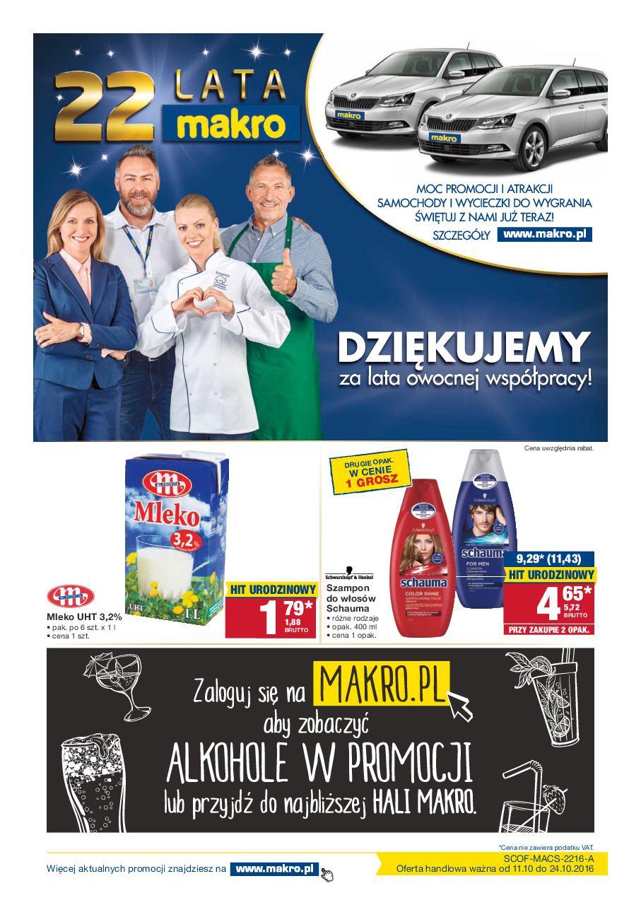 Gazetka promocyjna MAKRO str. 1