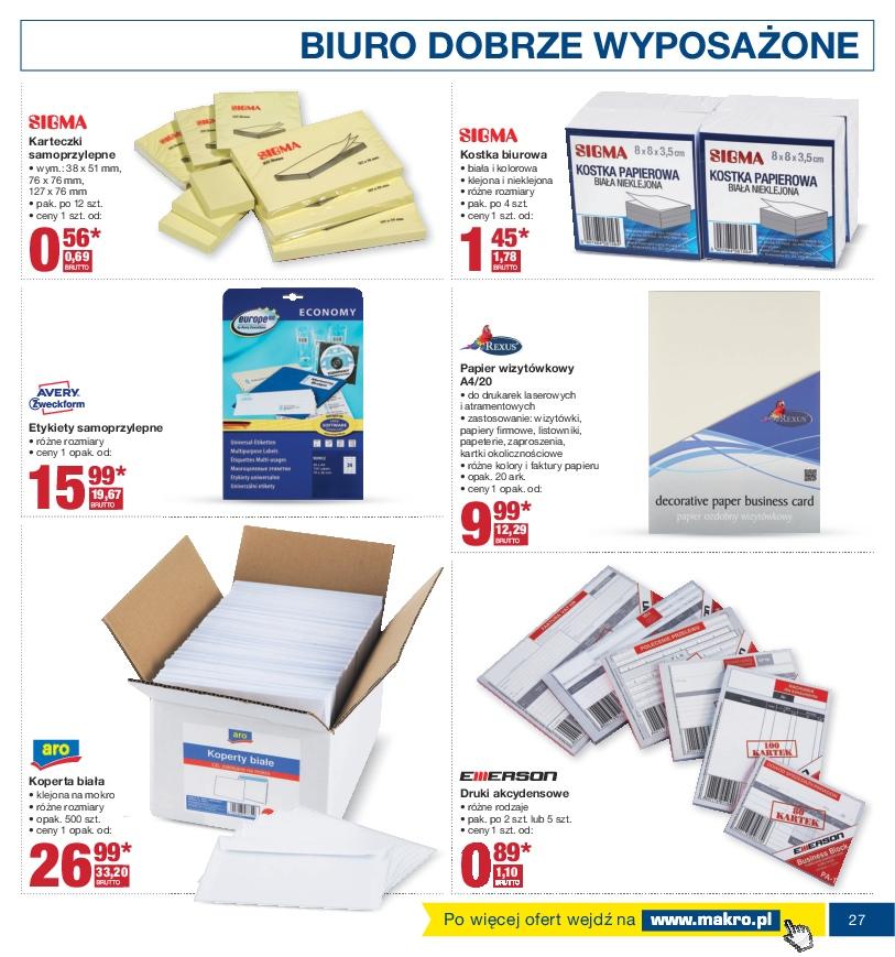 Gazetka promocyjna MAKRO str. 27