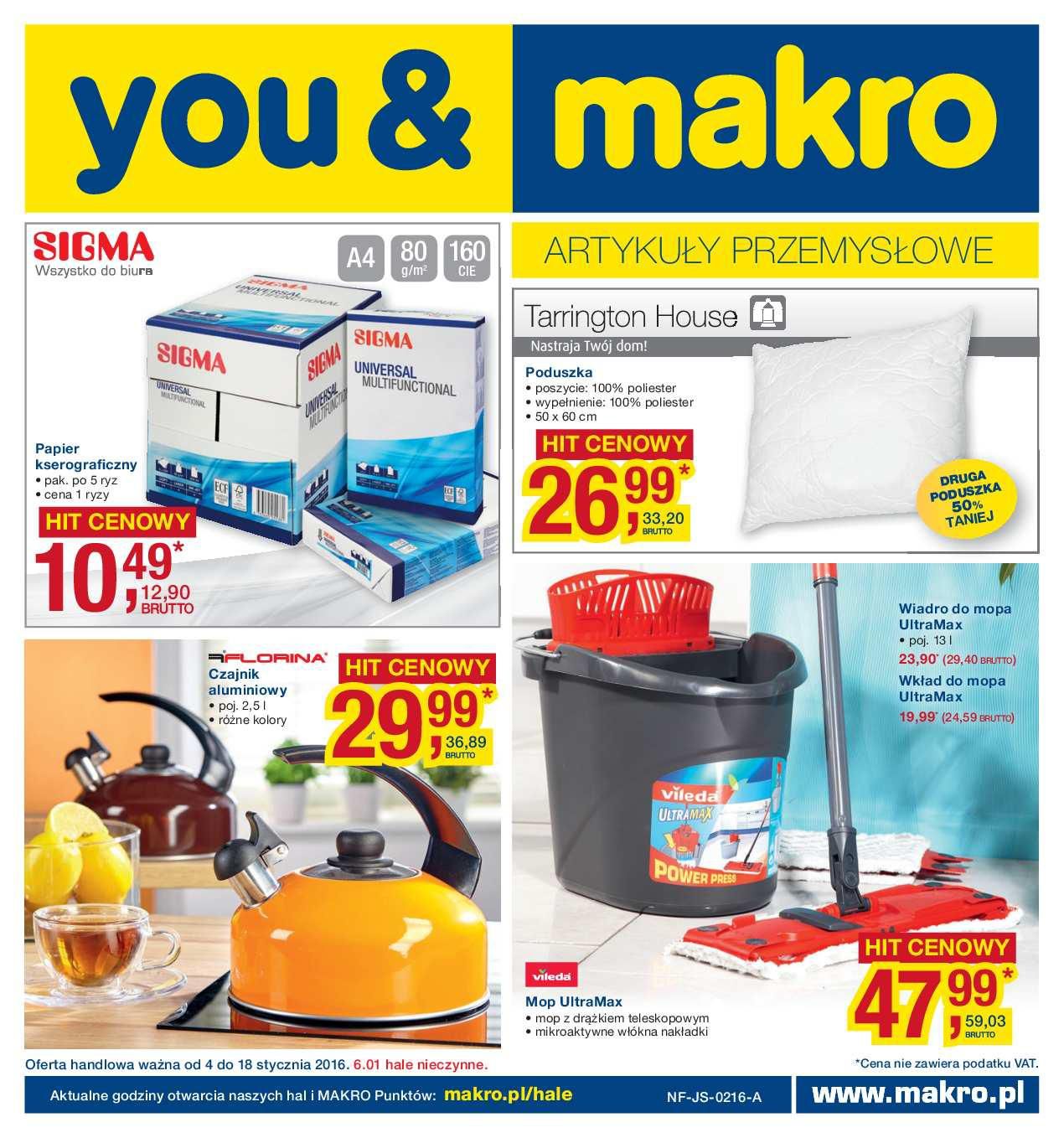 Gazetka promocyjna MAKRO str. 1