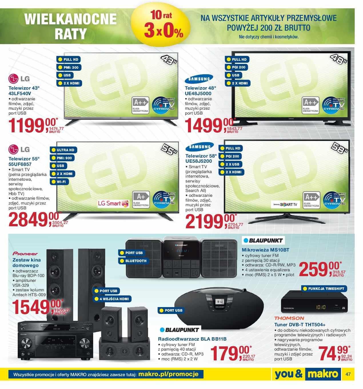 Gazetka promocyjna MAKRO str. 47