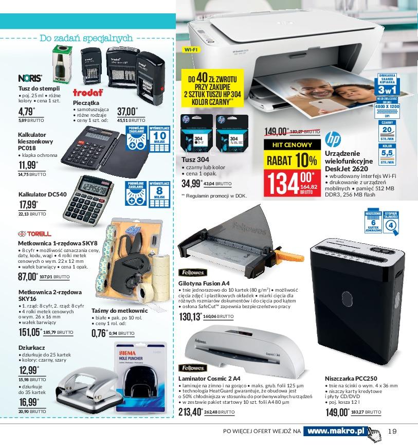 Gazetka promocyjna MAKRO str. 19