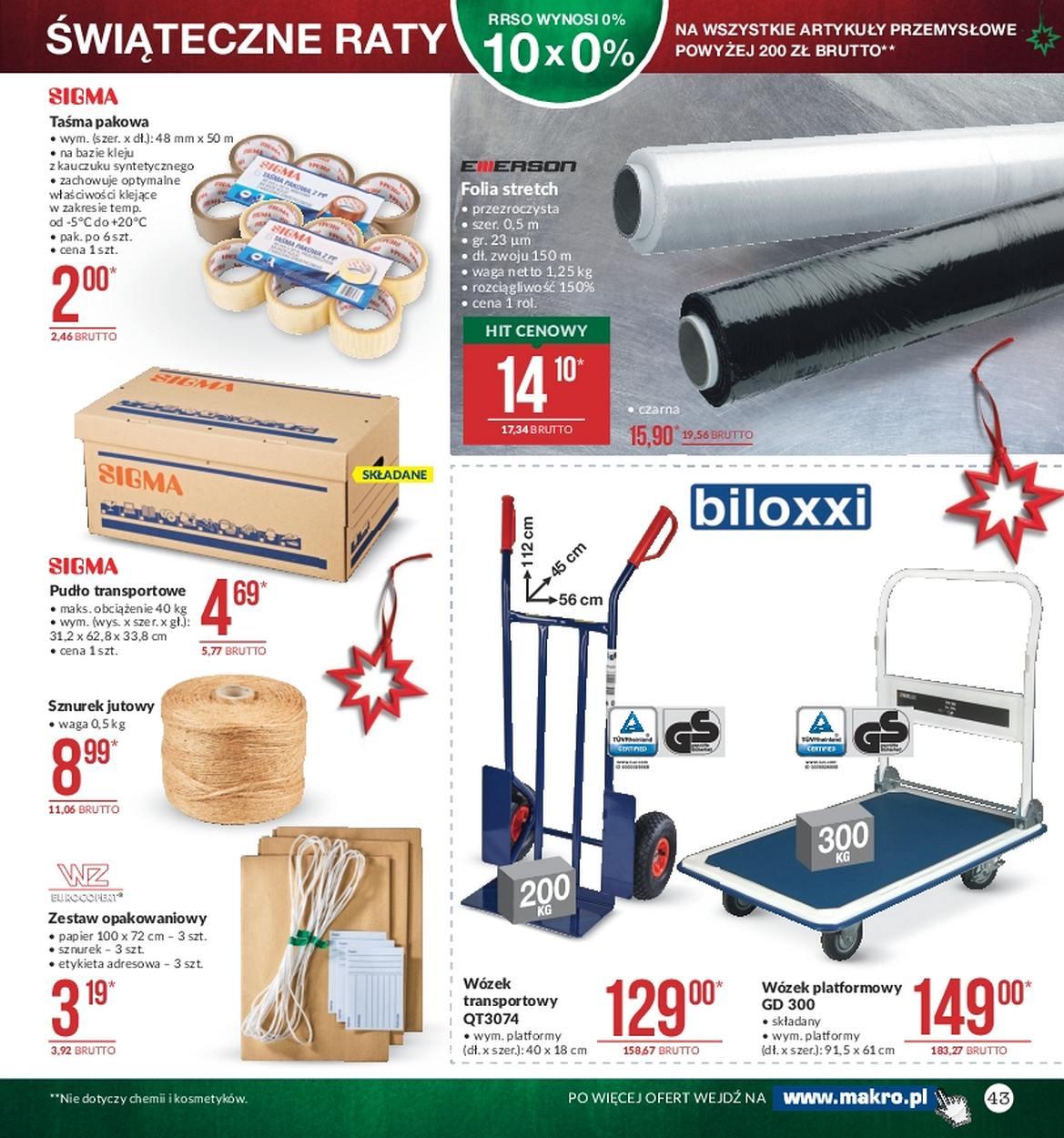 Gazetka promocyjna MAKRO str. 43
