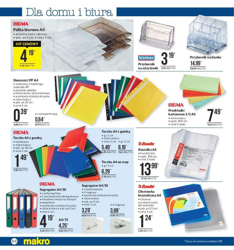 Gazetka promocyjna MAKRO str. 64