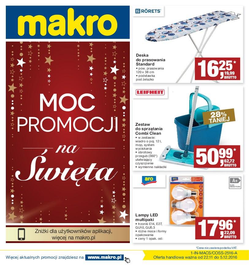Gazetka promocyjna MAKRO str. 1