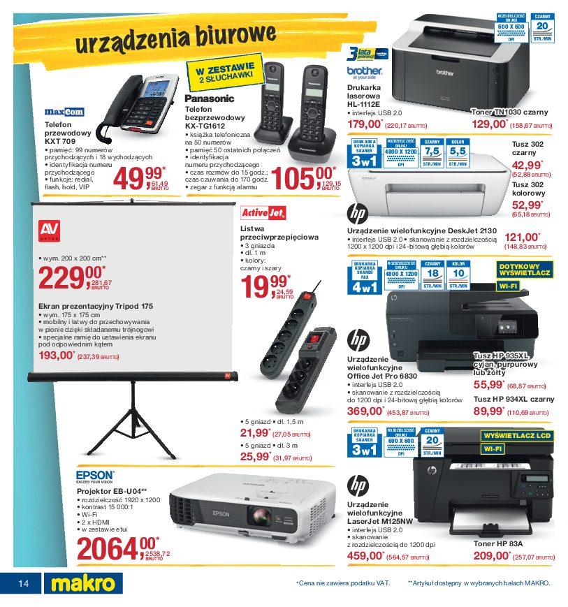 Gazetka promocyjna MAKRO str. 14