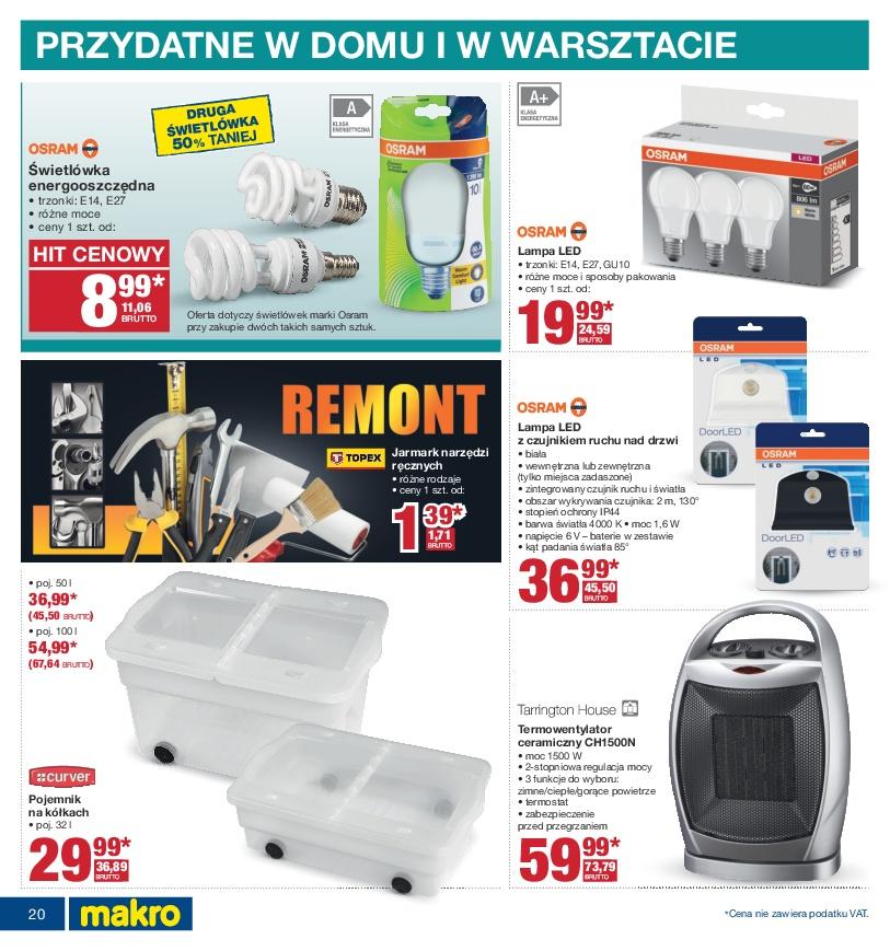 Gazetka promocyjna MAKRO str. 20